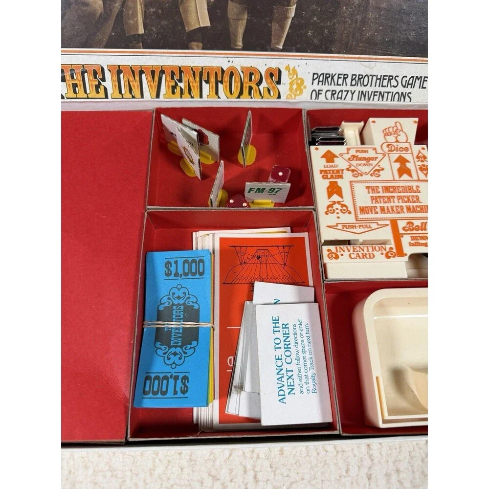 1974 The Inventors Game by Parker Brothers